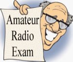 cartoon image of a exam certificate to symbolise our members passing their radio exams